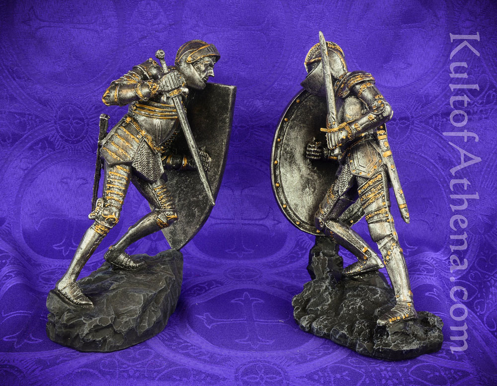 Gothic Knights Bookends
