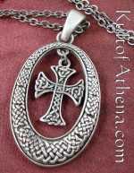 Celtic Cross Pendant and Necklace