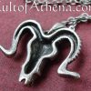 Ram Skull Pendant and Necklace