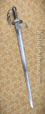 Pappenheim Hilt Backsword with thumb ring - Stage Combat Version