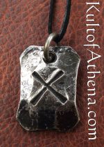 Forged Rune Pendant - Gebo