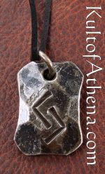 Forged Rune Pendant - Jera