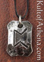 Forged Rune Pendant - Pertho