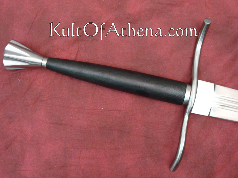 14th Century 2 Handed Mercenary Sword Hand Forged Tempered Blade 