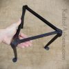 Triangular Short Iron Cooking Tripod