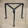 Triangular Short Iron Cooking Tripod