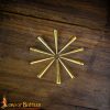 Brass Aiglets - Set of 10
