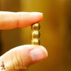 Brass Belt Studs / Conchos - Set of 5