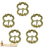 Brass Flower Buckle