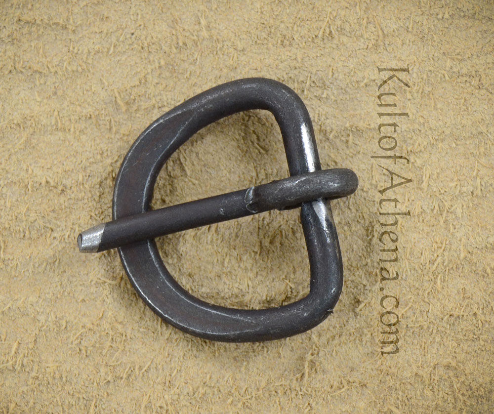 Small Antiqued D-Ring Buckle