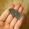 Antiqued Brass Viking Belt Chape