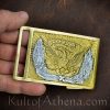 Civil War - Union Sword Belt Buckle - Brass and Steel