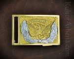 Civil War - Union Sword Belt Buckle - Brass and Steel