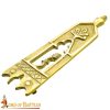 Medieval Brass Belt Chape