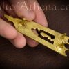 Medieval Brass Belt Chape