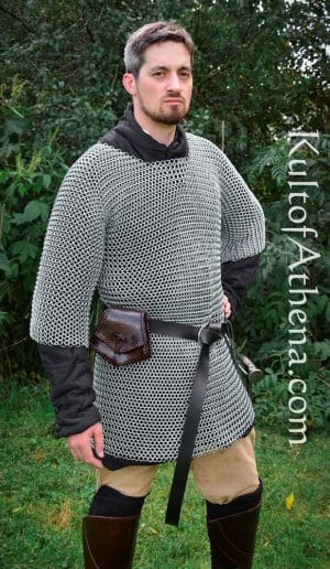 Chainmail Haubergeon - Butted - Zinc Coated - Mild Steel - Lord of ...