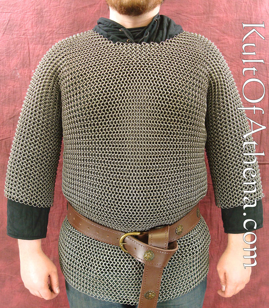 Chainmail Haubergeon - Butted High Tensile Wire Rings - Lord of Battles
