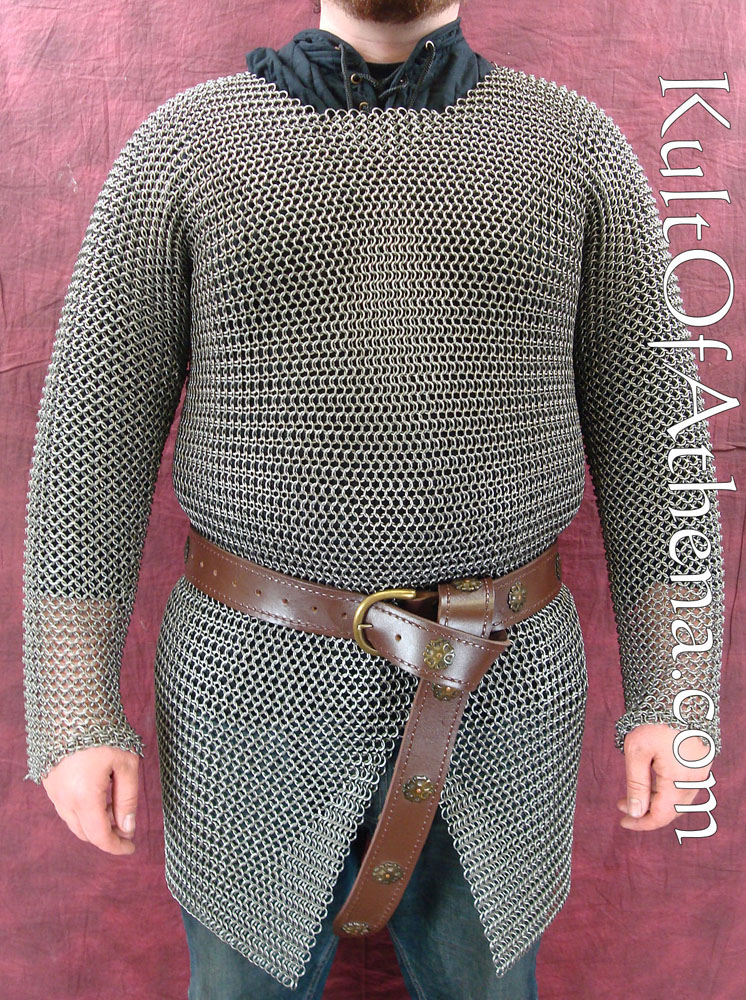 BRNH Chainmail Hauberk Butted High Tensile Wire Rings