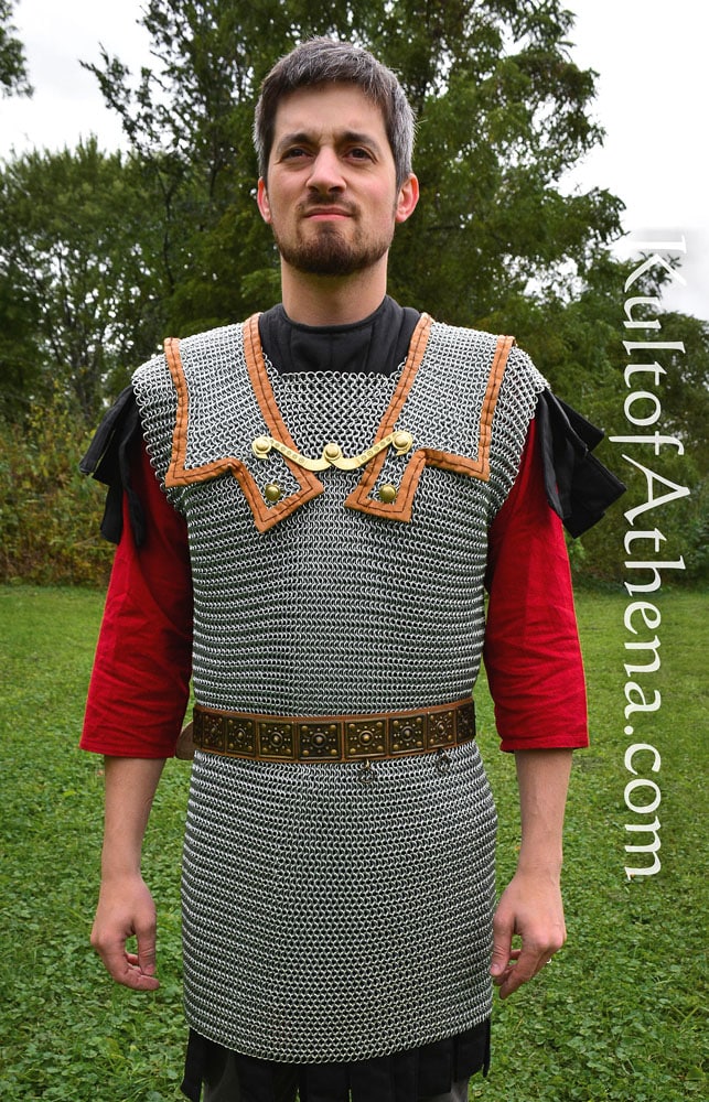 BRZM Chainmail Lorica Hamata - Butted Zinc Plated Mild Steel