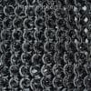 DABM Chainmail Sleeve and Shoulder Panels - Darkened Mild Steel Flat and Round Rings - Close Out