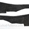 DABM Chainmail Sleeve and Shoulder Panels - Darkened Mild Steel Flat and Round Rings - Close Out