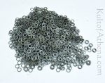 SFNM 1 kg Loose Chainmail Rings - Mild Steel Solid Flat Rings - 17 gauge / 9 mm