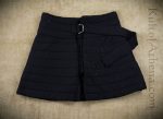 Padded Gambeson Skirt - Black