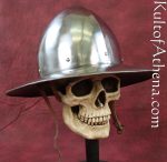 14th Century Kettle Helm - 14 Gauge