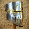 13th Century Great Pot Helm with Brass Crown and Cross