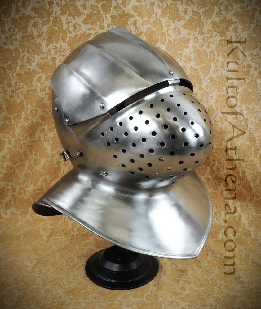 Milanese Helm - 16 Gauge Steel