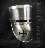 Crusader's Helm - 16 Gauge Steel