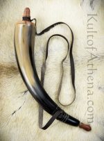 Powder Horn with Wooden Plug