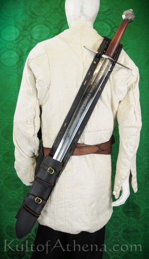 Back-Hanging Sword Baldric - For wearing swords on the back