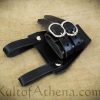 Black Leather Sword Frog