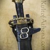 Black Leather Sword Frog