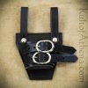 Black Leather Sword Frog