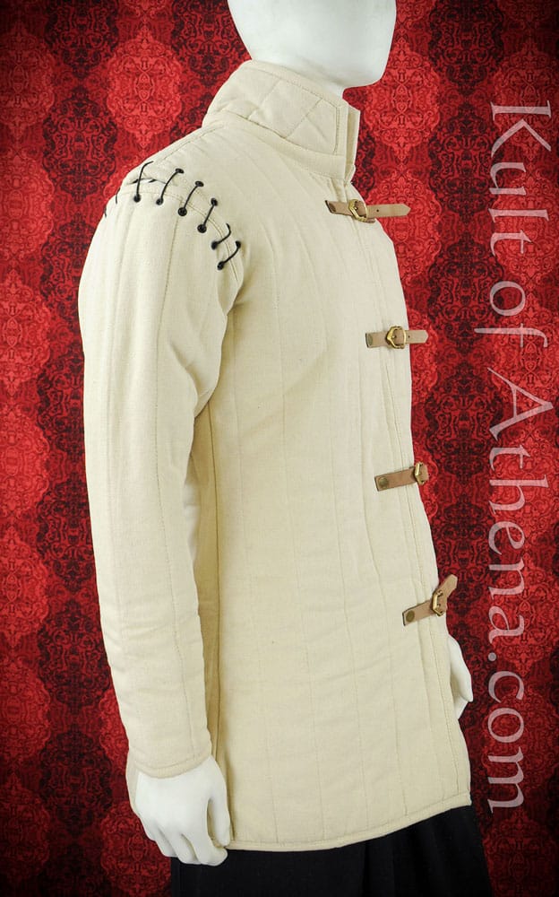 Modifiable Gambeson with Optional Half-Sleeves - Natural
