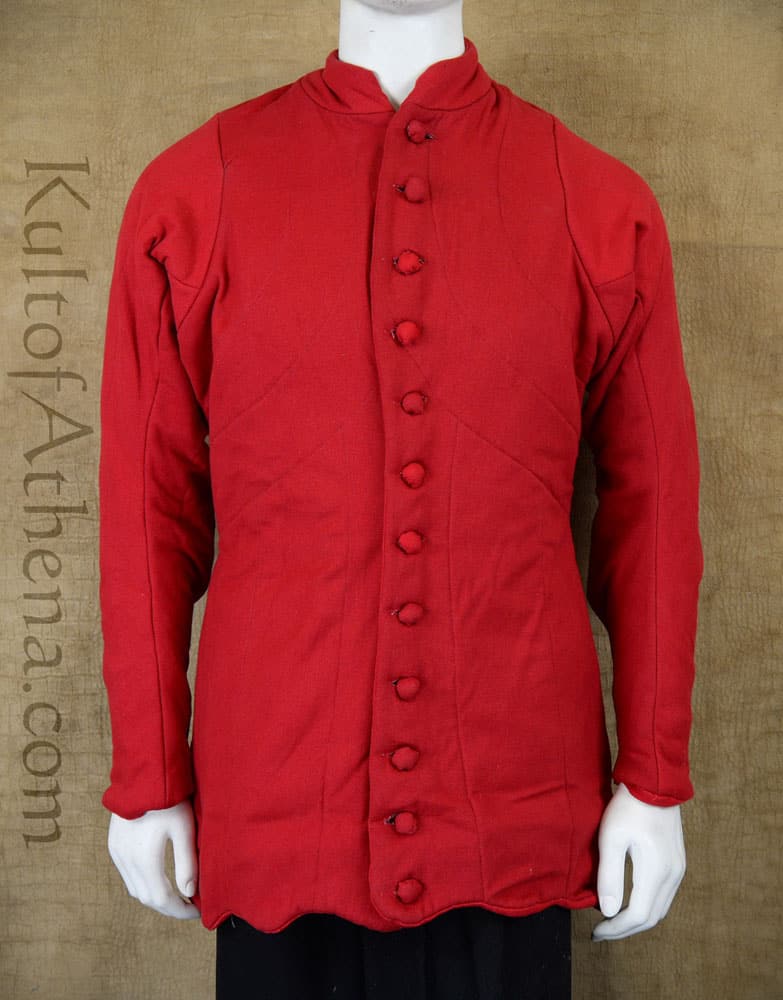 Late 14th Century Gambeson - Red