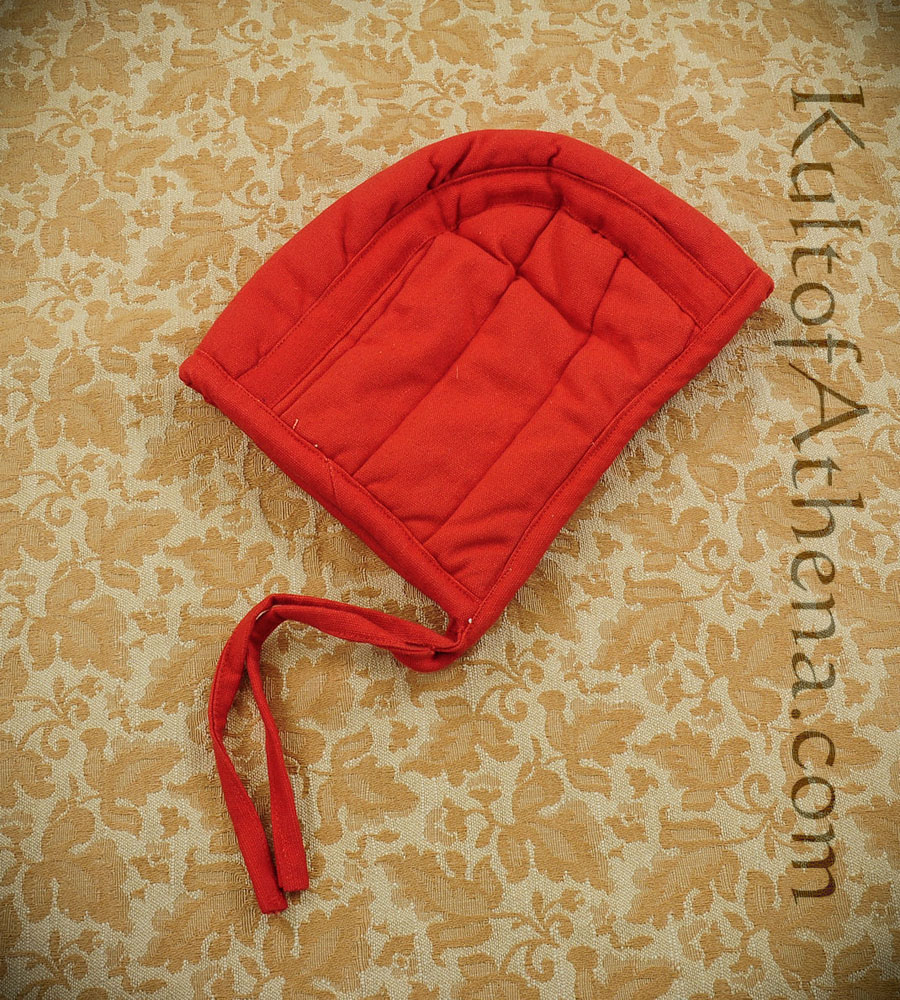 Padded Arming Cap - Red