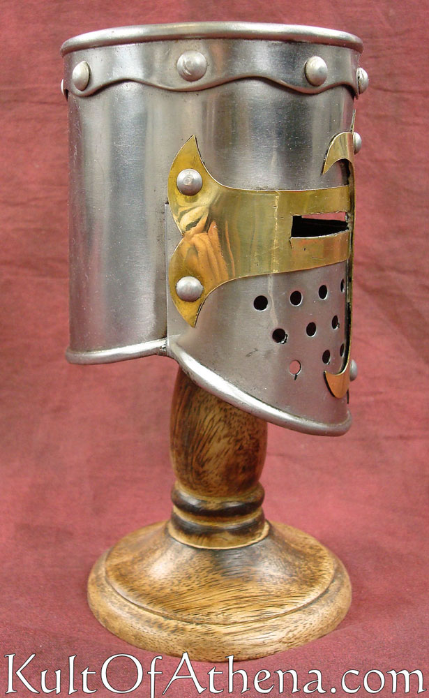 Crusader Knight Mini Great Helm