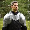 Knight's Pauldrons - 18 Gauge Steel