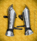 Bracers with Hand and Elbow Armor - 18 Gauge Steel