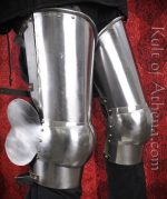 Italian Milanese Style Leg Armor - Cuisse and Poleyn