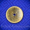 Brass Laurel-Leaf Medallions - Set of 10
