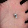 Mushroom Head Rivets for Armor - 10 mm - Set of 100