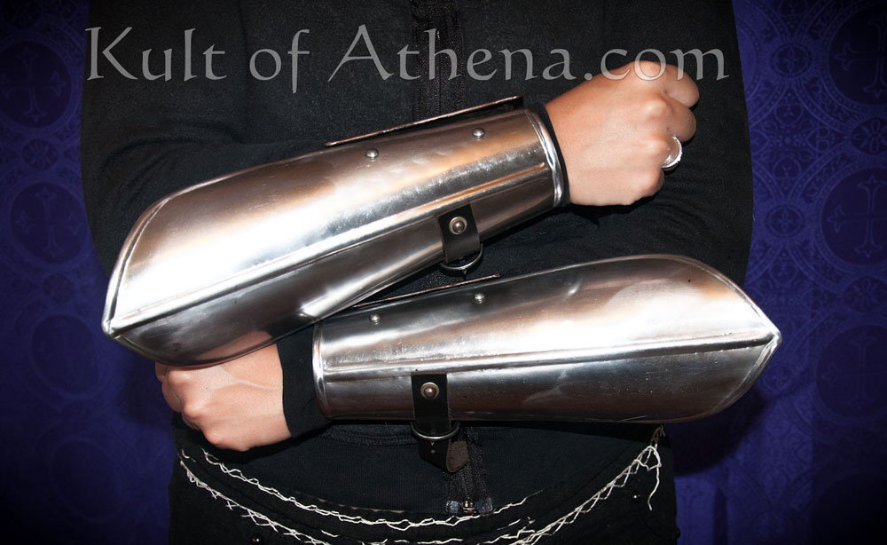 Women's Bracers - 20 Gauge Steel