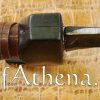 Battle Worn Fantasy Spartan Sword with Black Leather Scabbard - 18 1/2'' Blade