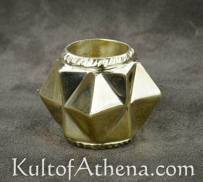 Tod Cutler Brass Mace Head 2 9th to 19th Century Scandinavian