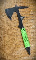 Black Ronin Tactical Throwing Tomahawk - Neon-Green Apocalypse Edition