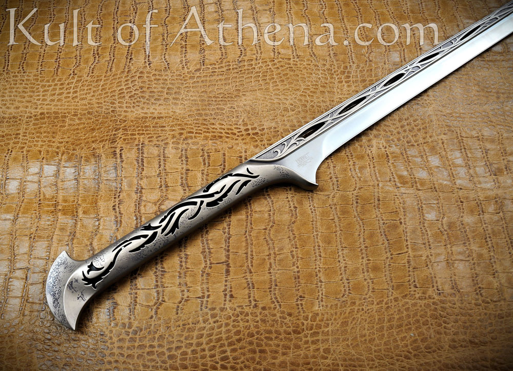 thumbnail image 2 of Hobbit Sword Of Thranduil Elf King LOTR Replica Handmade With Display Stand 2 of 11